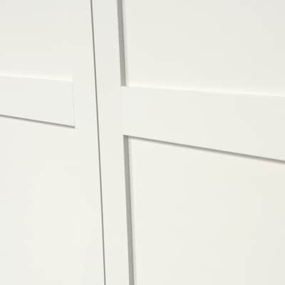 Sauder HomePlus 69"H Storage Cabinet with 4 Shelves, White (424001)
