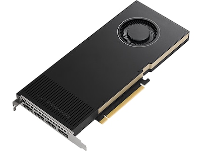 NVIDIA RTX A4000 PCI Express 4.0 x16 16GB GDDR6 Graphics Card, Black (VCNRTXA4000-PB)