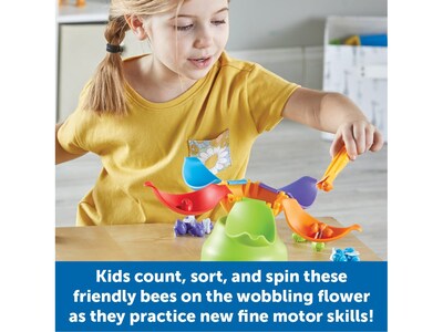 Learning Resources Blooming Balance Bees Fine Motor Sorting Set (LER3607)