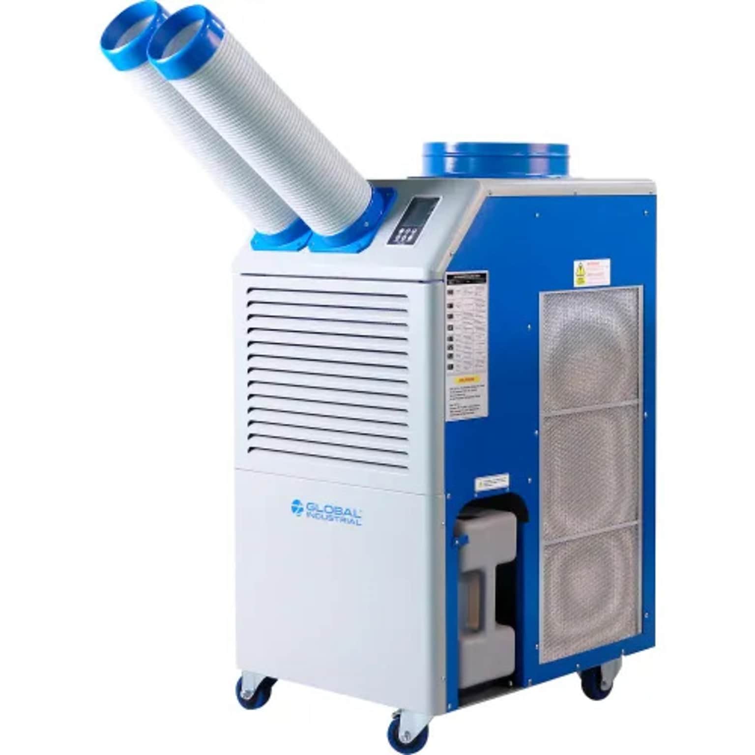 Global Industrial Portable Air Conditioner w/ Cold Air Nozzles, 1.1 Ton, 13,200 BTU, 115V (292660)