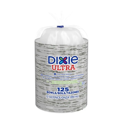 Dixie Ultra Pathways Paper Bowls, 12oz., Multicolor, 1000/Carton (SX12PATH)