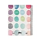 2023-2024 Willow Creek Organic Watercolor Dot 8.5" x 11" Academic Weekly & Monthly Planner, Multicolor (37133)