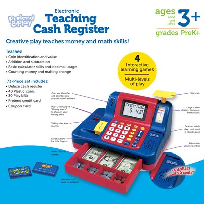 Learning Resources Teaching Cash Register (LER2690)