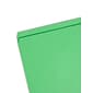 Smead Heavy Duty Reinforced File Folder, Straight Cut, Letter Size, Green, 100/Box (12110)