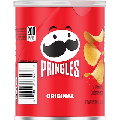 Pringles Grab & Go Original Crisps, 1.3 oz., 12/Box (KEE84557)