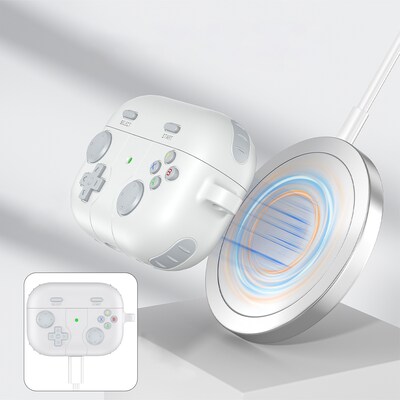 SaharaCase Inspire Series Case for Apple AirPods Pro, Cloud White (HP00165)