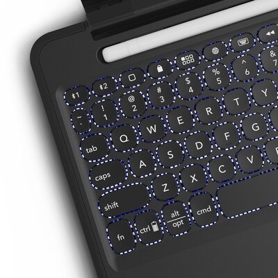 ZAGG Rugged Book Polycarbonate 10.9" Rugged Keyboard/Cover Case for Apple iPad (10th Generation), Black (103111478)