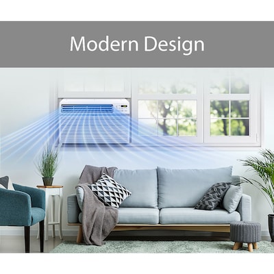 LG Electronics 18,000 BTU Window Smart Air Conditioner with Remote, White ( LW1821ERSM)