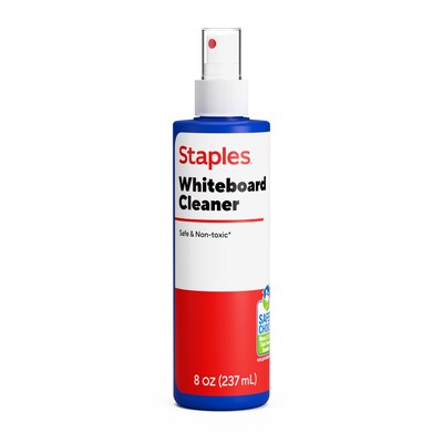 Staples Whiteboard Cleaner, 8 oz. (ST63630)