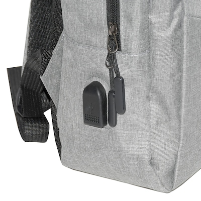 Club Rochelier 3-Piece Laptop Backpack Set, Large, Grey (CBM9010013_GREY)
