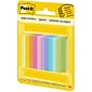 Post-it Page Markers 1/2" x 2", Assorted Colors, 500 Page Markers/Pack (670-10AB)