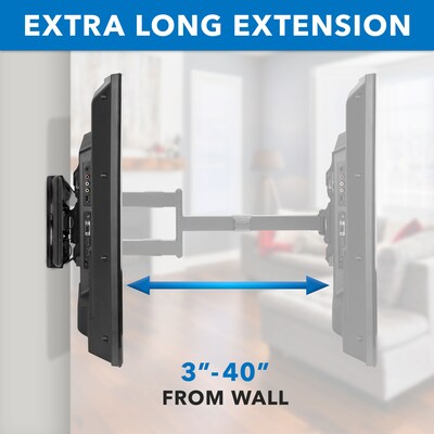 Mount-It! Extending Long Arm TV Mount for 42-70" Displays (MI-372)