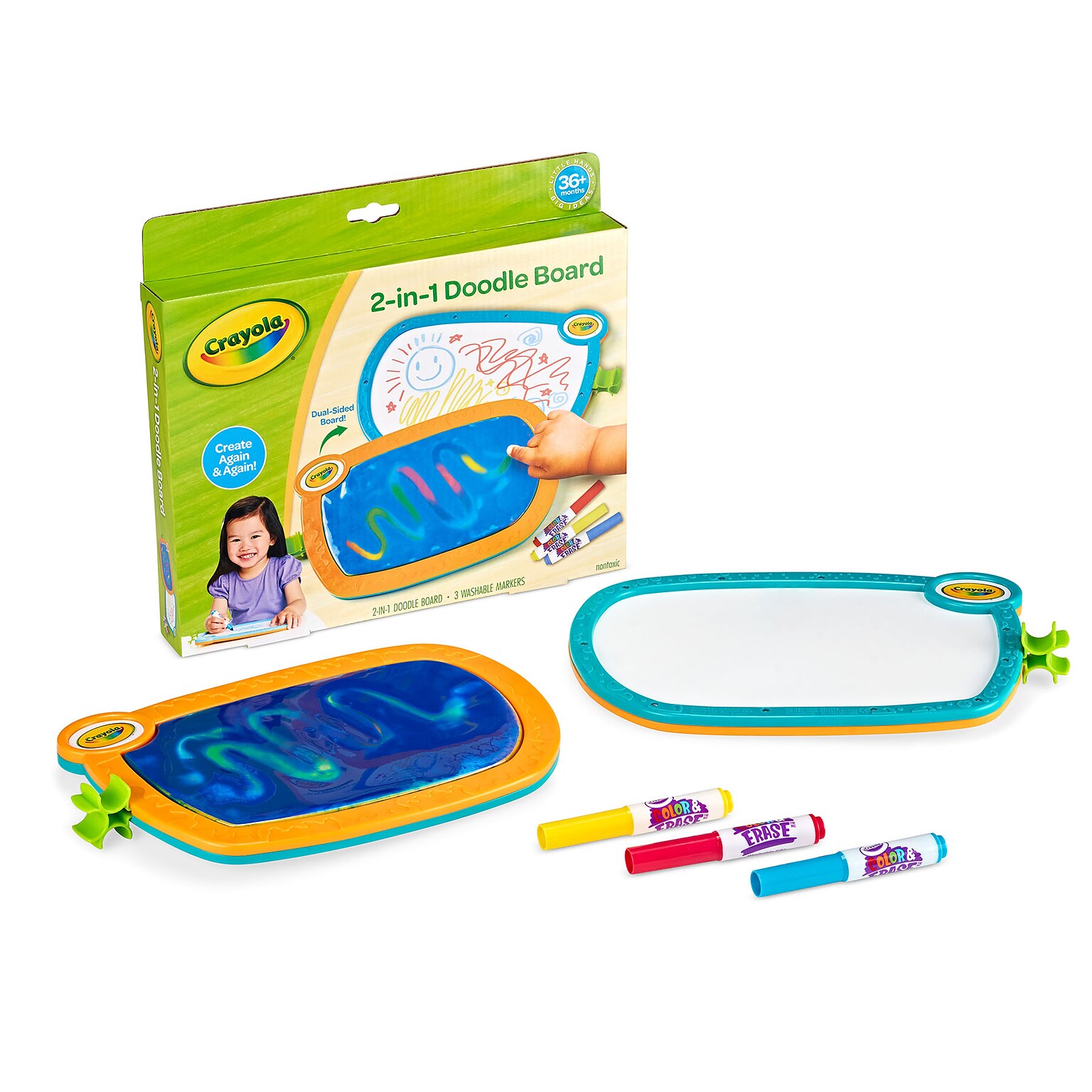 Crayola Young Kids Double Doodle Board (BIN811536)