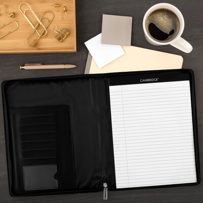 2027 AT-A-GLANCE Executive 8.25" x 11" Weekly & Monthly Appointment Book, Faux Leather Cover, Black (70-NX81-05-27)