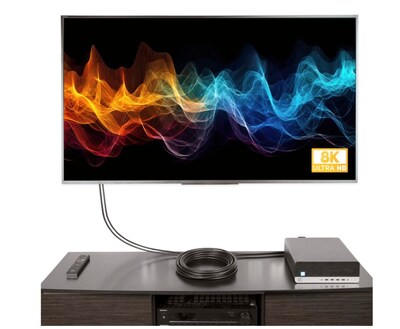 StarTech 25' Display Port to Display Port Audio/Video Cable, Male to Male, Black (DP14A-7M-DP-CABLE)