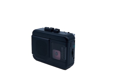 Emerson Bluetooth Portable Cassette Player & Recorder, Black (EPC-1001)