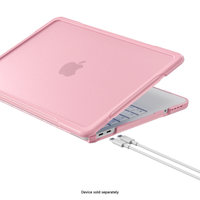 SaharaCase Raider Series Heavy Duty 13" MacBook Neo Case, Shock-Absorbing, Pink (LT00123)