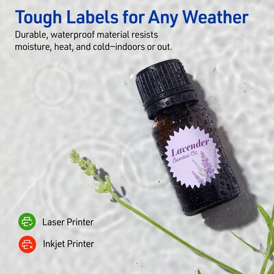 Avery Starburst Laser Multipurpose Labels, 1", White, 480/Pack (19479399492)