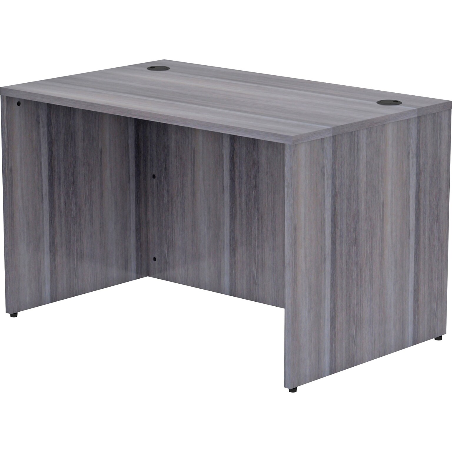 Lorell Essentials Series 48 W  Desk Shell, Gray (LLR69548)