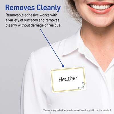 Avery Laser/Inkjet Rectangle Multipurpose Labels, 2-1/3" x 3-3/8", White, 80/Pack (S00-EY8)