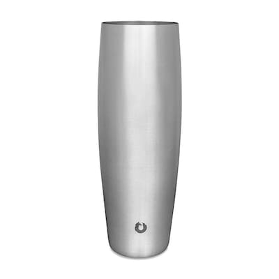 Stainless Steel Beer Glass with Lid, 24 oz - Steel