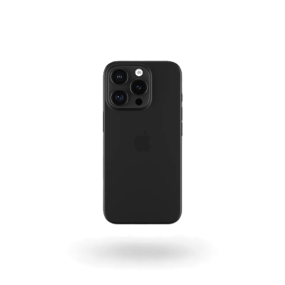 PEEL Original Super Thin Phone Case for iPhone 16 Pro, Black (I16_PRO_THN_BLK)