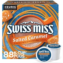 Swiss Miss Salted Caramel Hot Cocoa Mix, Keurig K-Cup Pod, 88/Carton (5000369264CT)