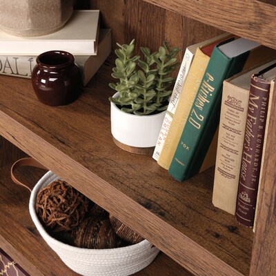 Sauder Select 70"H 5-Shelf Bookcase, Vintage Oak (426421)