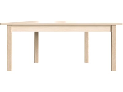 Flash Furniture Bright Beginnings Hercules Trapezoid Table, 47" x 20.75", Beech (MK-ME088017-GG)
