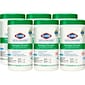Clorox Healthcare Disinfectant Wipes, 95 Wipes/Canister, 6/Carton (30824)