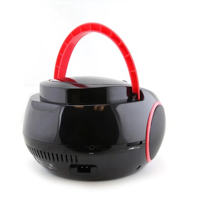 Emerson Bluetooth Boombox Radio, Red (EPB-3003 RED)