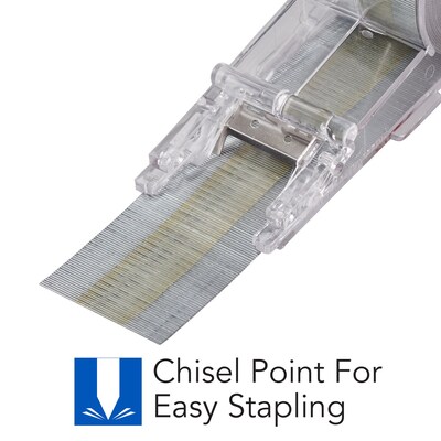 Swingline Premium High Capacity Staples, 0.38 Leg Length, 5000/Box (69495)
