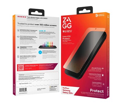 ZAGG invisibleShield Fusion XTR3 Anti-Glare Screen Protector for Samsung Galaxy S24+ (200313496)
