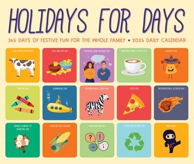 2025 Willow Creek Holidays for Days 6.2" x 5.4" Day-to-Day Calendar (40874)