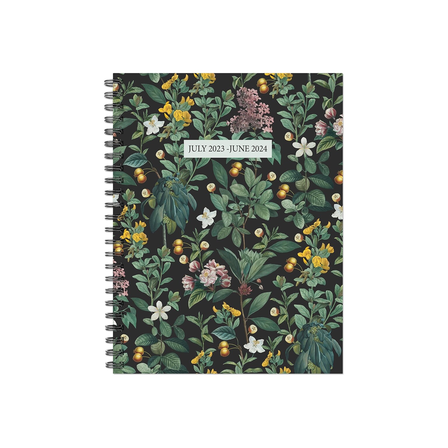2023-2024 Willow Creek Botanical Nature 6.5 x 8.5 Academic Weekly & Monthly Planner, Paperboard Cover, Multicolor (38062)