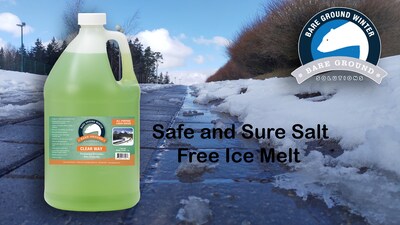 Bare Ground, Bare Ground Clear Way Non Chloride Potassium Formate Liquid Deicer (PoFo-1G)