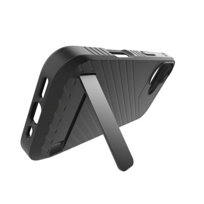 Zagg Denali Snap MagSafe Rugged Case with Kickstand for iPhone 16, Shock Absorbing, Navy (702315254)