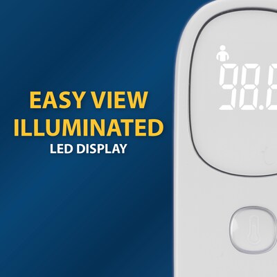 Veridian Infrared Digital Forehead Thermometer, White (09-313)