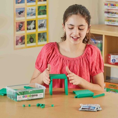 hand2mind STEM Bins Comprehensive Kit, 16/Set (91378)