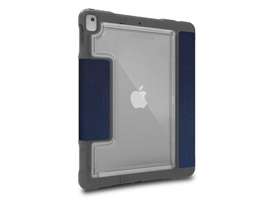 STM Dux Plus Duo TPU 10.2" Protective Case for iPad 7th/8th/9th Generation, Midnight Blue (STM-222-236JU-03)