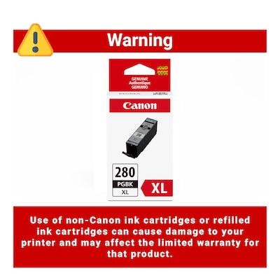 Canon PGI-280 XL Black High Yield Ink Cartridge (2021C001)