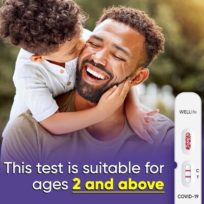WELLlife COVID-19 Antigen Rapid Home Test, 25/Pack (WL03P0001-25)