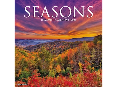 2024 Willow Creek Seasons 12" x 12" Monthly Wall Calendar (35276X)