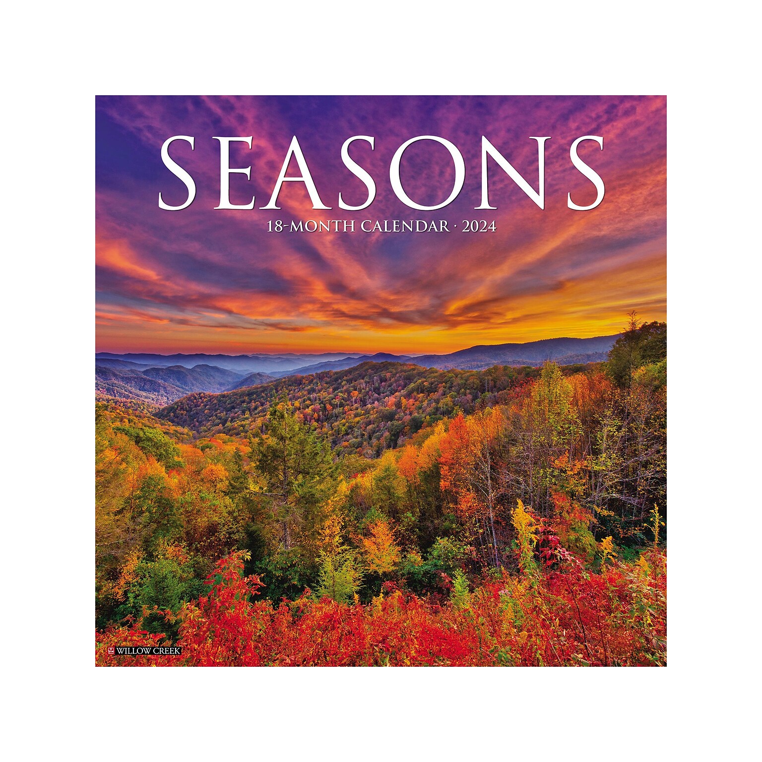 2024 Willow Creek Seasons 12 x 12 Monthly Wall Calendar (35276X)