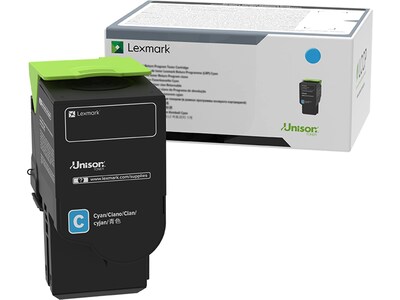 Lexmark 24B7154 Cyan Standard Yield Toner Cartridge