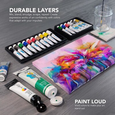 Daler-Rowney System3 Acrylic Paint Studio Set, Assorted Colors, 37ml, 10/Set (DRW129037910)