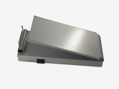 Saunders Citation Holder Aluminum Clipboard, Letter Size, Silver, (12205)