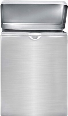 Alpine Industries Sanitary Receptacle, Stainless Steel, 2/Pack (451-SSB-2PK)