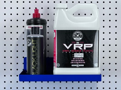 Triton Products DuraHook 12 W x 6 D Blue Steel Pegboard Shelf (76126)