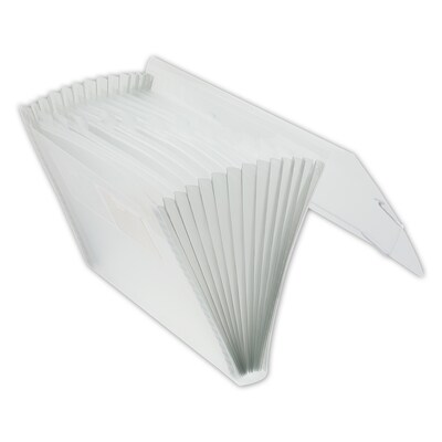 One Color Imprint Polypropylene 13-Pocket File